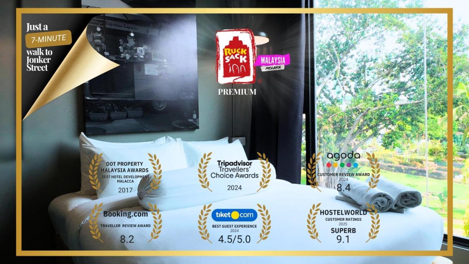 Rucksack Inn Premium Melaka Экстерьер фото
